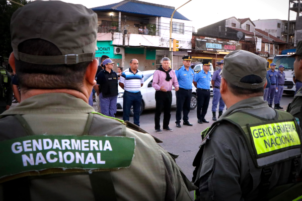 Policía del Chaco y Gerndarmería Nacional ponen en marcha operativos conjuntos en el Gran Resistencia, Chaco.