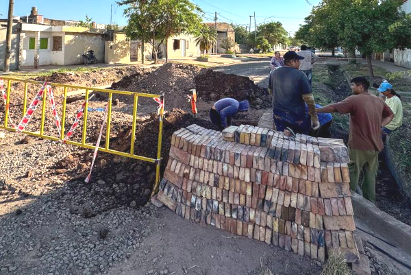 Obras P&uacute;blicas en la ciudad de Charata.