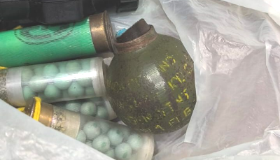 Por amenaza en colegio se secuestr&oacute; granada y armas en villa &aacute;ngela, chaco,