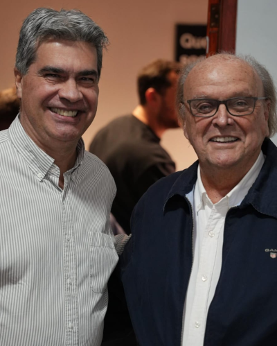 Capitanich con De Mendiguren criticando la ca&iacute;da de la actividad industrial en Argentina