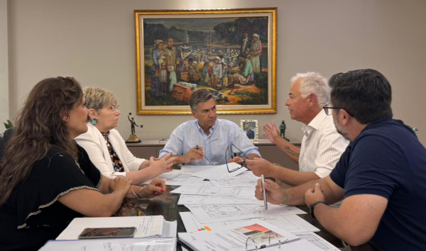 Reuni&oacute;n del lanzamiento de este programa que busca fortalecer la infraestructura escolar en Chaco.