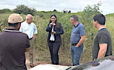 El presidente de Secheep visit&oacute; Charata.