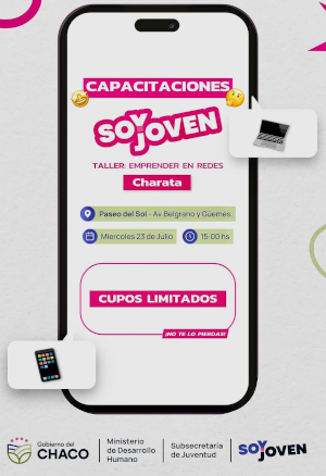 Taller emprender en Redes en Charata