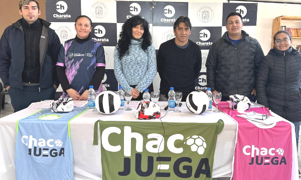 Presentaci&oacute;n de Chaco Juega 2025 en la Municipalidad de Charata.