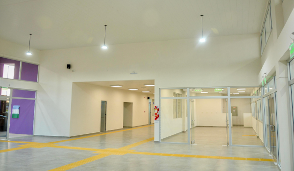 Las flamantes instalaciones de la Terminal de &Oacute;mnibus de Presidencia de la Plaza.