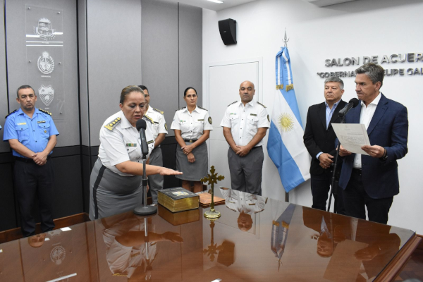 Jura de nuevas autoridades del Servicio Penitenciario del Chaco.