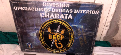 Operativos antidrogas en Charata.