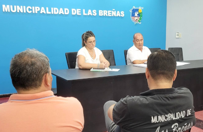 Propuesta de aumento a municipales en Las Bre&ntilde;as.
