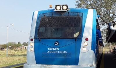 Tren SOFSE que presta servicios en el Chaco.