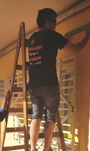 Escuela Thames de Charata con problemas edilicios.