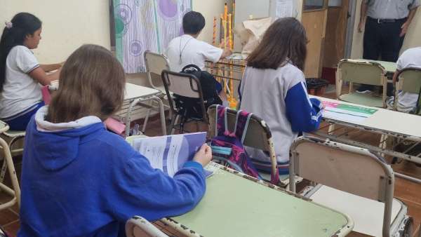 Pruebas Aprender 2025 en escuelas del Chaco.
