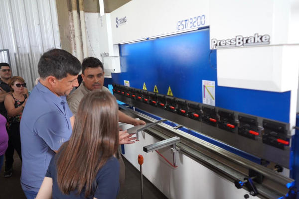 Nuevo taller metalúrgico para productores de la Cooperativa Tabacalera de Colonia Benítez.