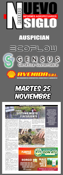 INFORME AGROPECUARIO NUEVO SIGLO