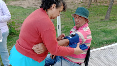 Paseo del Sol, enfermeras de Charata.