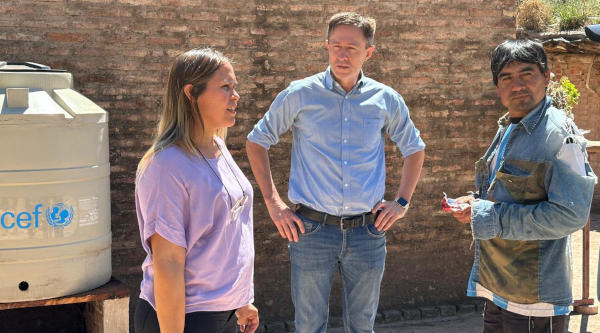 Funcionarios de Chaco y Unicef dialogando con las comunidades rurales de El Impenetrable.