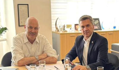 Reunión de Leandro Zdero con Federico Sturzenegger