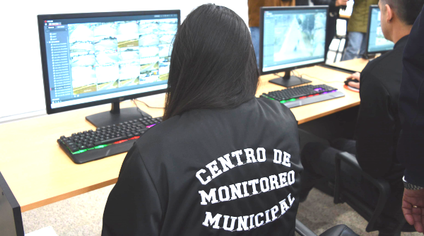 Centro de monitoreo en Las Breñas