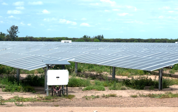 Energía solar en Villa Ángela Chaco.